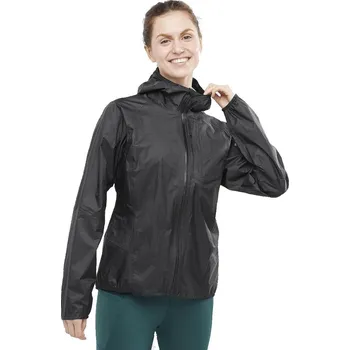 Dámská větrovka Salomon Bonatti WP Jacket W LC1949100 - deep black/capsule M