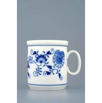 Cibulák hrnek Henry M 0,27 l originální cibulákový porcelán Dubí, cibulový vzor,