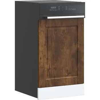 Kuchyňská skříňka vidaXL Panel na myčku "Porto" kouřový dub 45x1,5x67 cm kompozit