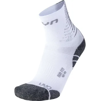 Pánské ponožky Pánské ponožky UYN RUN FIT SOCKS S100137W106 - bílá/černá 45/47