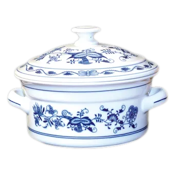 Hrnec cibulák zapékací hrnec 1,5 l originální cibulák,cibulový porcelán Dubí