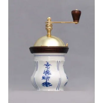 Jednorázové nádobí Cibulák Mlýnek na kávu Aneta 19 cm originální cibulákový porcelán Dubí, cibulový vzor 2. jakost