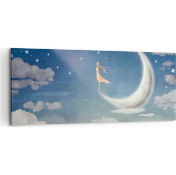 Obraz Obraz na plátně do obýváku, ložnice 120x50 abstrakce foto obrazy na zeď