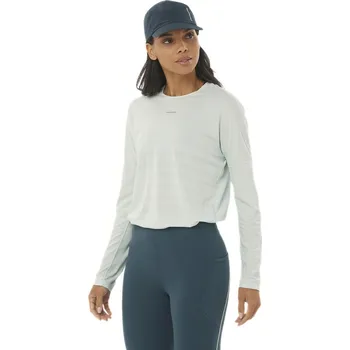 Dámské tričko Salomon Sense Aero LS Tee GFX W LC2267600 - misty blue/white L