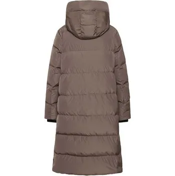 Dámský kabát ROCKANDBLUE Zimní kabát CAMILA Hnědá Over Fit 44