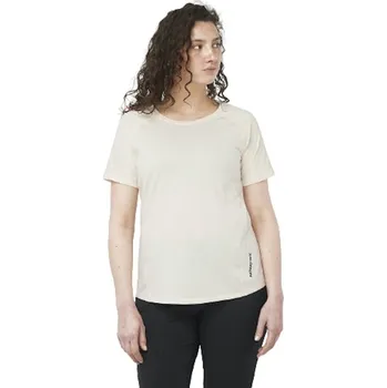 Dámské tričko Salomon Outline W LC2155900 - vanilla ice L