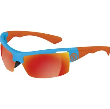 NEON SUNGLASES HURRICANE CYAN - ORANGE FLUO / MIRROR RED X6