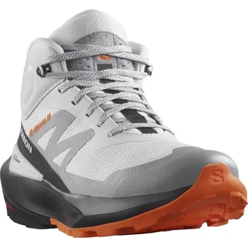 Pánská treková obuv Salomon Elixir Activ Mid GTX M L47456700 - glacier gray/phantom/dragon fire 41 1/3