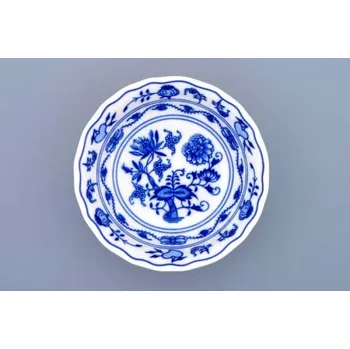 Cibulák miska kompotová vysoká 14 cm originální cibulákový porcelán Dubí, cibulový vzor,