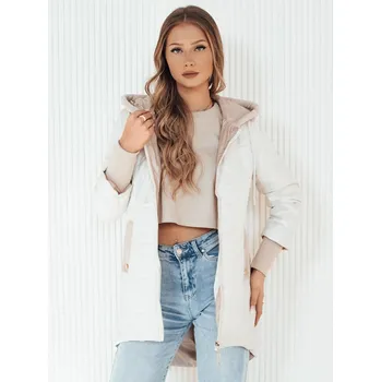 Dámská softshellová bunda Dámská prošívaná bunda FLONSA TY4169 Barva: Bílá, Velikost: 2XL