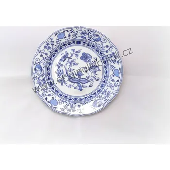 Talíř cibulák talíř dezertní 19 cm Leander cibulákový porcelán