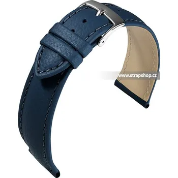 Řemínek na hodinky Řemínek k hodinkám BARINGTON Fancy Classic džínově modrá (51) 18 mm pánský