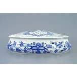 bonboniéra cibulák doza oválná s víkem 29 cm originální český porcelán Dubí 2.jakost