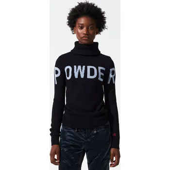 Dámský svetr PERFECT MOMENT POWDER SWEATER II DARK CHARCOAL BLUE Velikost: S