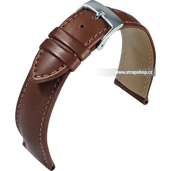 Řemínek na hodinky Řemínek k hodinkám BARINGTON Resisto hnědá (25) 16 mm pánský