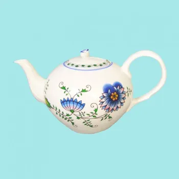 Talíř Cibulák NATURE barevný cibulák, cibulový porcelán Dubí Konvice čajová s víčkem 0,95 l