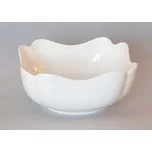 Mísa porcelán bílý salátová čtyřhranná vysoká 24 cm Český porcelán Dubí