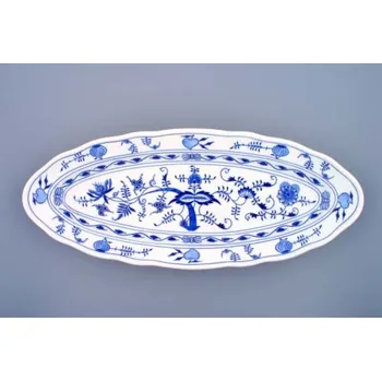 Jednorázové nádobí cibulák mísa oválná na ryby 57 cm originální český porcelán Dubí 2. jakost