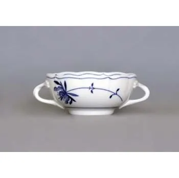 Šálek bujón s 2 oušky, 0,30 l, ECO cibulák, cibulový porcelán Dubí