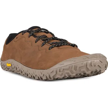 Pánská běžecká obuv Merrell Vapor Glove 6 Leather M - hnědá 46