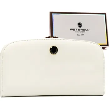 Peněženka Velká dámská peněženka z ekologické kůže Barva: Bílá