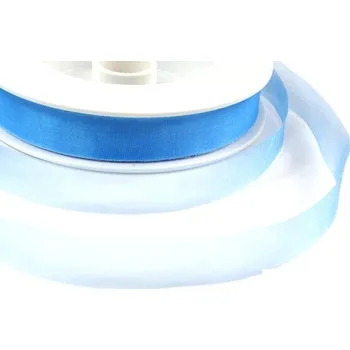 Stuha Stuha monofilová 15 mm- sv.modrá - 1m