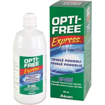 Kontaktní čočky Opti-Free Express No rub lasting comfort sol. 355ml