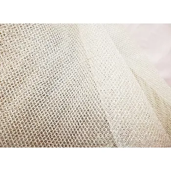 Svatební dekorace Tyl oděvní zlatý 150 cm/ 1 m