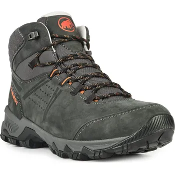 Pánská treková obuv Mammut Mercury IV Mid LTH M 3030-04850-00654 - black/hot red 46