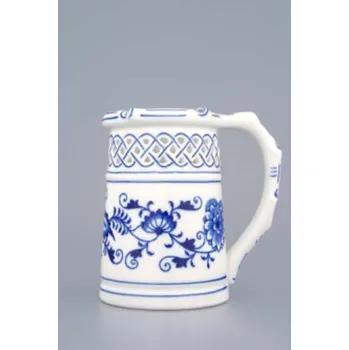 Jednorázové nádobí Cibulák korbel prolamovaný český porcelán Dubí 2.jakost