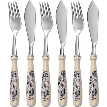 Příbor cibulák 6 díl. rybí soupr. pro 3 os.