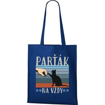 Nákupní taška DOBRÝ TRIKO Bavlněná taška s potiskem Parťák na vždy Barva: Královsky modrá