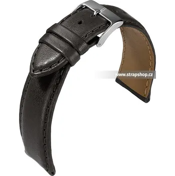 Řemínek na hodinky Řemínek k hodinkám BARINGTON Soft Nappa černá (10) 22 mm