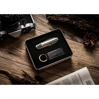 Ledvinka Dárková sada: kapesní nůž a klíčenka