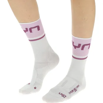 Dámské ponožky UYN Cycling One Light Socks W S100288W090 - white/lilac 35/36