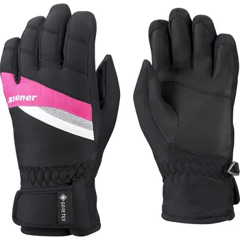 Rukavice Ziener Kasberg J GTX - černá/růžová 6