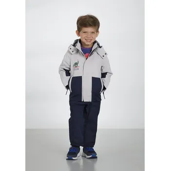 Dětské termoprádlo POIVRE BLANC S23-2310-BBBY/A 3-IN-1 PARKA BRUSH BEIGE/OXFORD BLUE Velikost: 2 roky / 92 cm