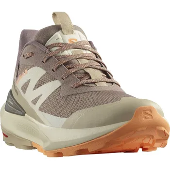 Dámská treková obuv Salomon Elixir Activ GTX W L47456400 - falcon/white pepper/papaya 41 1/3