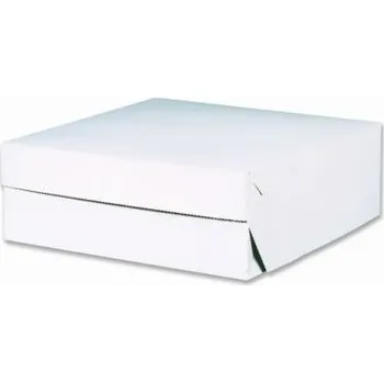 Krabička na výslužku Dortová krabice 18x18x9 cm - střední výslužka