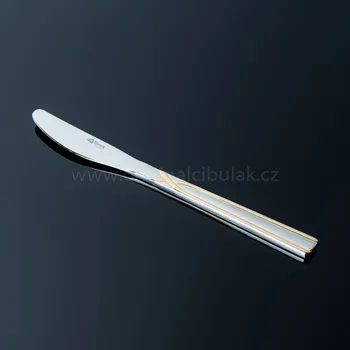Příbor Nůž jídelní TONER Art Gold zlacený 1 ks nerez 6065