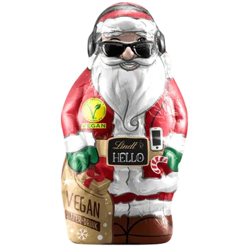 Čokoláda Lindt Hello Mikuláš se slunečními brýlemi vegan 80 g