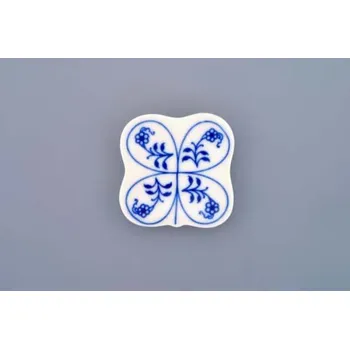 Příbor Cibulák Podložka pod hůlky 5 cm originální cibulákový porcelán Dubí, cibulový vzor,