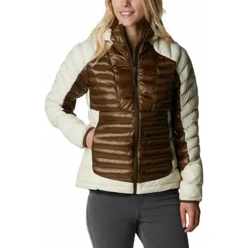Columbia Labyrinth Loop™ Hooded Jacket W 1955323397 - olive green/chalk S