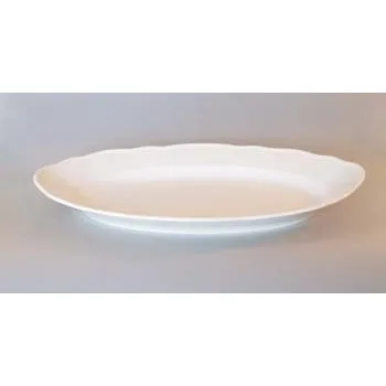Sada nádobí Mísa porcelán bílý oválná 35 cm Český porcelán Dubí