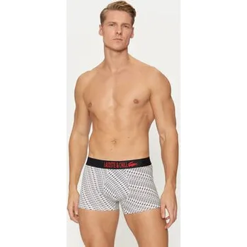 Boxerky Lacoste Boxerky 5H6424 Bílá XL