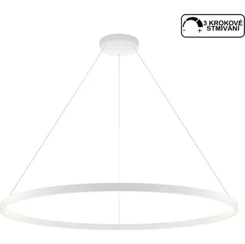 Světla a lustry REDO GROUP Bílý kruhový LED lustr Redo FEBE 01-2881/ LED 75W Barva světla: 3000K