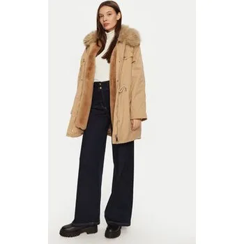 Dámská parka Guess Parka Lucie W4BL45 WGK30 Béžová Regular Fit L