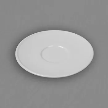 Podšálek bílý Milada 15cm Český porcelán Dubí