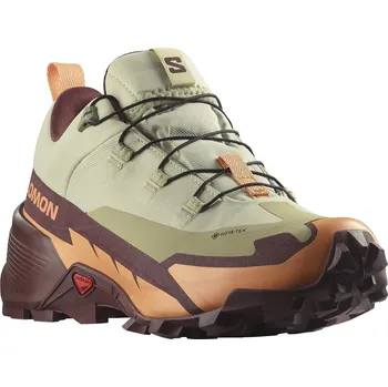 Dámská treková obuv Salomon Cross Hike GTX 2 W L47277800 - alfalfa/cantaloupe/bitter chocolate 36 2/3