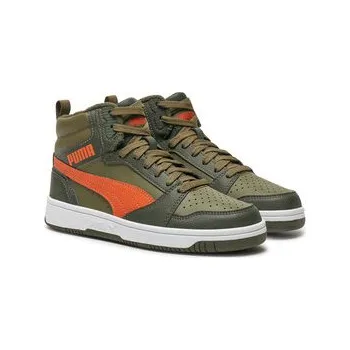 Dámské tenisky Puma Sneakersy Rebound V6 Mid Wtr Jr 394685 05 Khaki 39